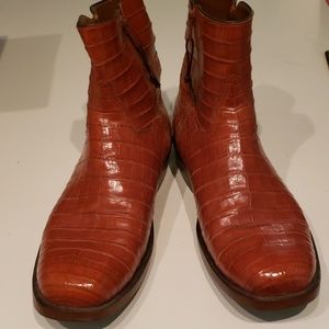 Authentic Aligator Skin cowboy style boots